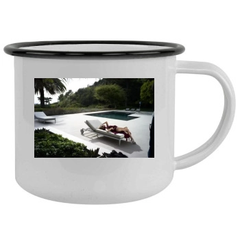 Rosie Huntington-Whiteley Camping Mug