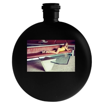 Rosie Huntington-Whiteley Round Flask