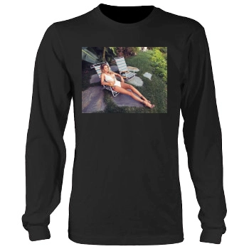 Rosie Huntington-Whiteley Men's Heavy Long Sleeve TShirt