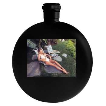 Rosie Huntington-Whiteley Round Flask