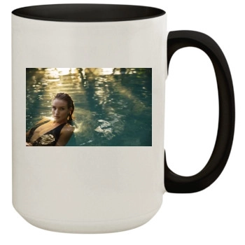 Rosie Huntington-Whiteley 15oz Colored Inner & Handle Mug