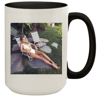 Rosie Huntington-Whiteley 15oz Colored Inner & Handle Mug