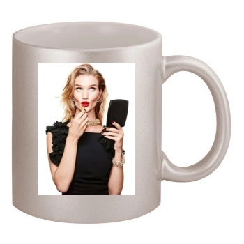 Rosie Huntington-Whiteley 11oz Metallic Silver Mug