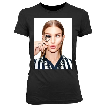 Rosie Huntington-Whiteley Women's Junior Cut Crewneck T-Shirt