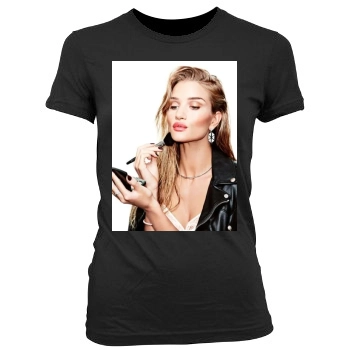 Rosie Huntington-Whiteley Women's Junior Cut Crewneck T-Shirt