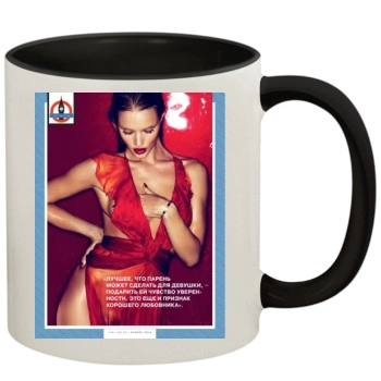 Rosie Huntington-Whiteley 11oz Colored Inner & Handle Mug