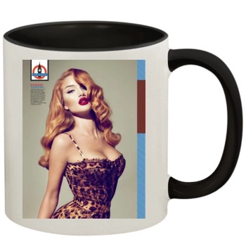 Rosie Huntington-Whiteley 11oz Colored Inner & Handle Mug