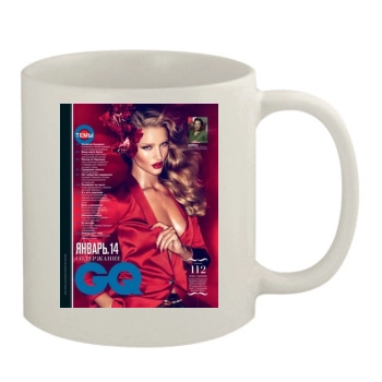 Rosie Huntington-Whiteley 11oz White Mug