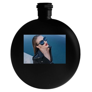 Rosie Huntington-Whiteley Round Flask