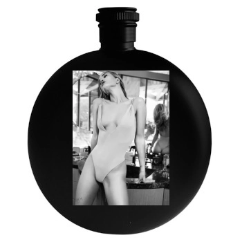 Rosie Huntington-Whiteley Round Flask