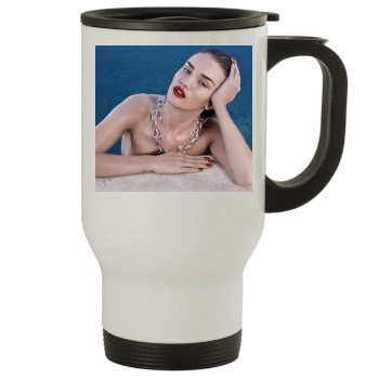 Rosie Huntington-Whiteley Stainless Steel Travel Mug