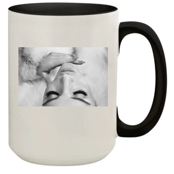 Rosie Huntington-Whiteley 15oz Colored Inner & Handle Mug