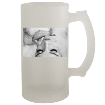 Rosie Huntington-Whiteley 16oz Frosted Beer Stein