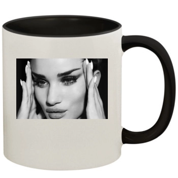 Rosie Huntington-Whiteley 11oz Colored Inner & Handle Mug