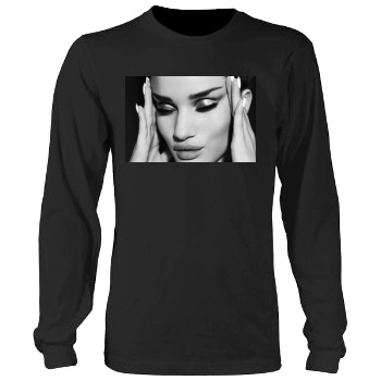 Rosie Huntington-Whiteley Men's Heavy Long Sleeve TShirt