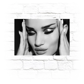 Rosie Huntington-Whiteley Metal Wall Art