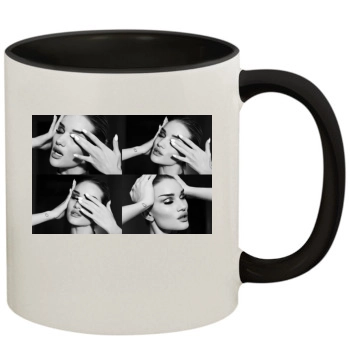 Rosie Huntington-Whiteley 11oz Colored Inner & Handle Mug