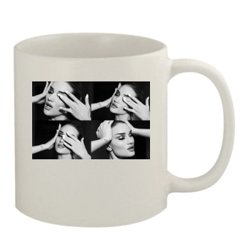 Rosie Huntington-Whiteley 11oz White Mug