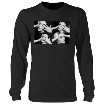 Rosie Huntington-Whiteley Men's Heavy Long Sleeve TShirt