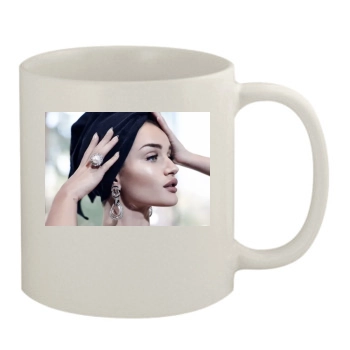 Rosie Huntington-Whiteley 11oz White Mug