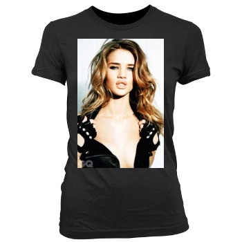 Rosie Huntington-Whiteley Women's Junior Cut Crewneck T-Shirt