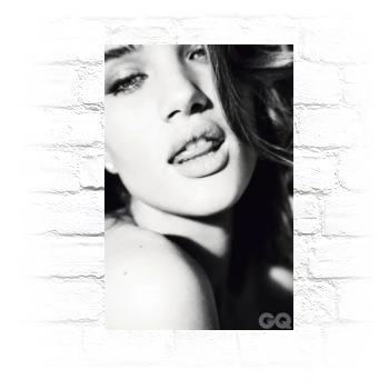 Rosie Huntington-Whiteley Metal Wall Art