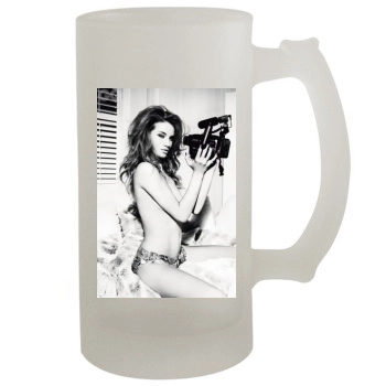 Rosie Huntington-Whiteley 16oz Frosted Beer Stein