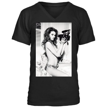 Rosie Huntington-Whiteley Men's V-Neck T-Shirt