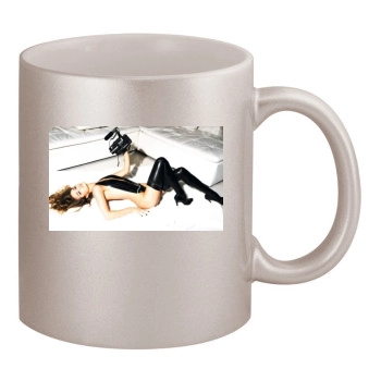 Rosie Huntington-Whiteley 11oz Metallic Silver Mug