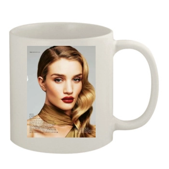 Rosie Huntington-Whiteley 11oz White Mug