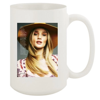 Rosie Huntington-Whiteley 15oz White Mug