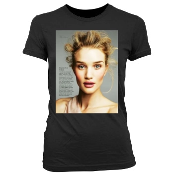 Rosie Huntington-Whiteley Women's Junior Cut Crewneck T-Shirt