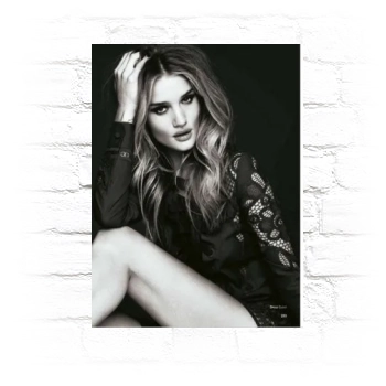 Rosie Huntington-Whiteley Metal Wall Art