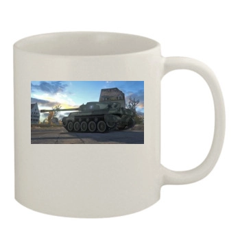World of Tanks 11oz White Mug