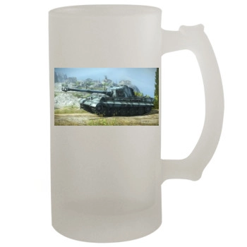 World of Tanks 16oz Frosted Beer Stein