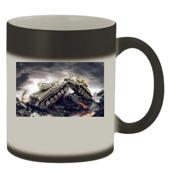 World of Tanks Color Changing Mug