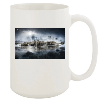 World of Tanks 15oz White Mug