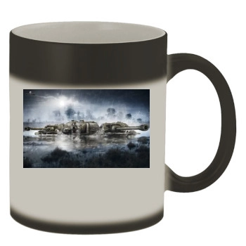 World of Tanks Color Changing Mug