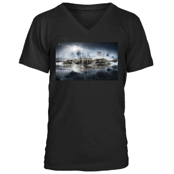 World of Tanks Men's V-Neck T-Shirt