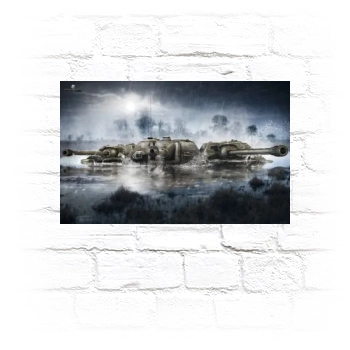 World of Tanks Metal Wall Art