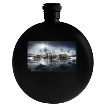 World of Tanks Round Flask