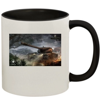 World of Tanks 11oz Colored Inner & Handle Mug