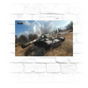 World of Tanks Metal Wall Art