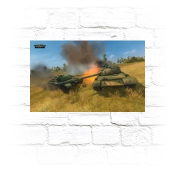 World of Tanks Metal Wall Art