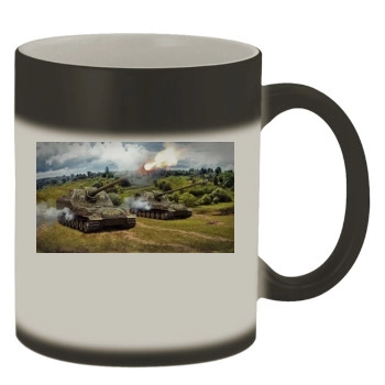 World of Tanks Color Changing Mug