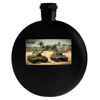 World of Tanks Round Flask