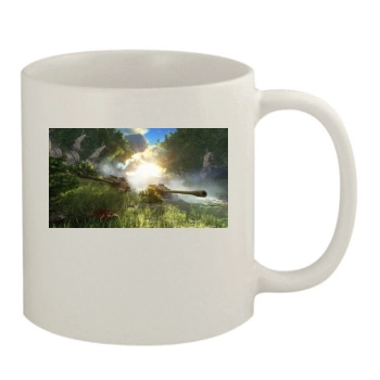 World of Tanks 11oz White Mug