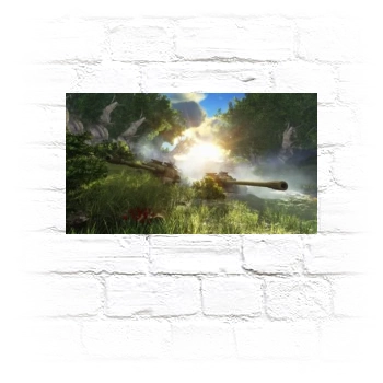 World of Tanks Metal Wall Art