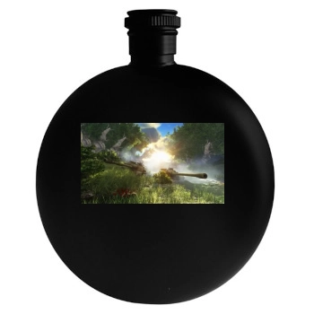 World of Tanks Round Flask