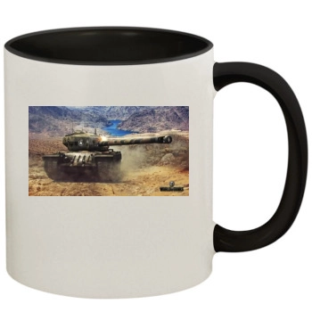 World of Tanks 11oz Colored Inner & Handle Mug